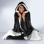 Hawke's Bay 2026 Rugby Custom Hooded Blanket NZ Maori Silver Fern