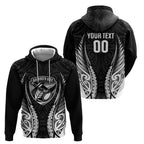 Hawke's Bay 2026 Rugby Custom Hoodie NZ Maori Silver Fern
