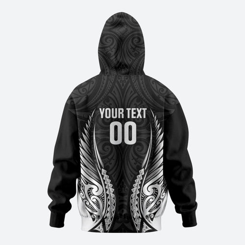 Hawke's Bay 2026 Rugby Custom Hoodie NZ Maori Silver Fern