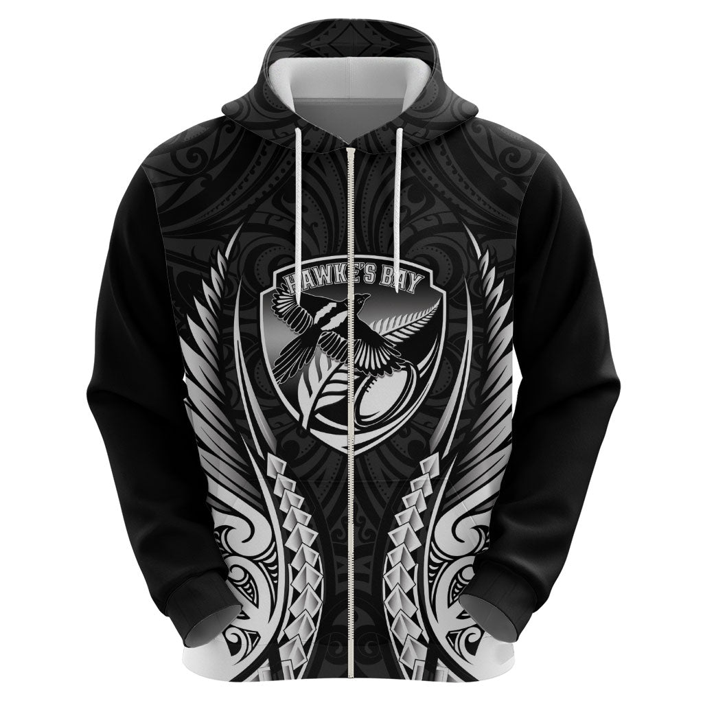Hawke's Bay 2026 Rugby Custom Hoodie NZ Maori Silver Fern