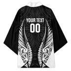 Hawke's Bay 2026 Rugby Custom Kimono NZ Maori Silver Fern