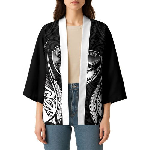 Hawke's Bay 2026 Rugby Custom Kimono NZ Maori Silver Fern
