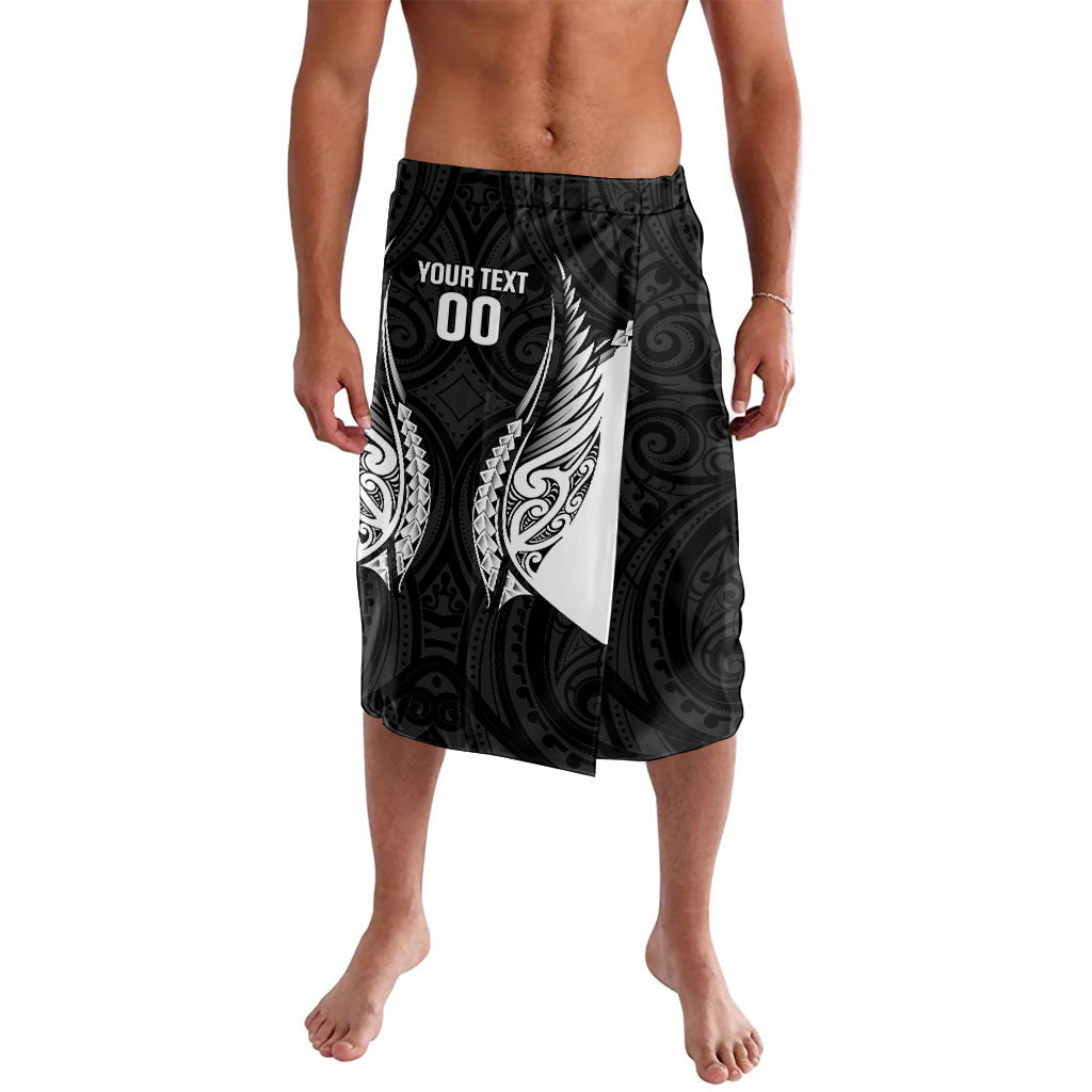 Hawke's Bay 2026 Rugby Custom Lavalava NZ Maori Silver Fern