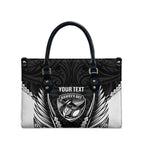 Hawke's Bay 2026 Rugby Custom Leather Bag NZ Maori Silver Fern