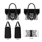 Hawke's Bay 2026 Rugby Custom Leather Bag NZ Maori Silver Fern