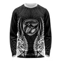 Hawke's Bay 2026 Rugby Custom Long Sleeve Shirt NZ Maori Silver Fern