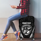 Hawke's Bay 2026 Rugby Custom Luggage Cover NZ Maori Silver Fern