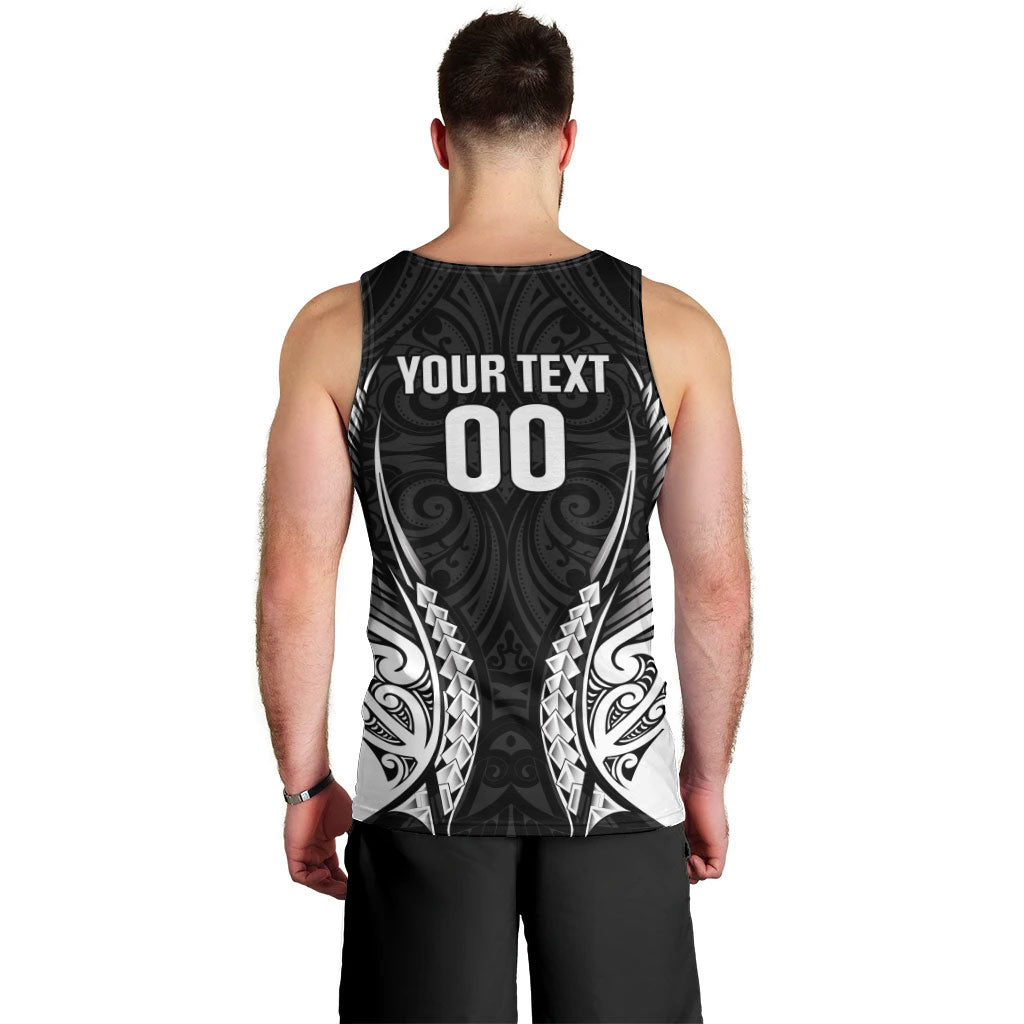 Hawke's Bay 2026 Rugby Custom Men Tank Top NZ Maori Silver Fern