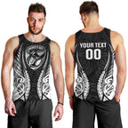 Hawke's Bay 2026 Rugby Custom Men Tank Top NZ Maori Silver Fern