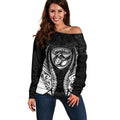Hawke's Bay 2026 Rugby Custom Off Shoulder Sweater NZ Maori Silver Fern