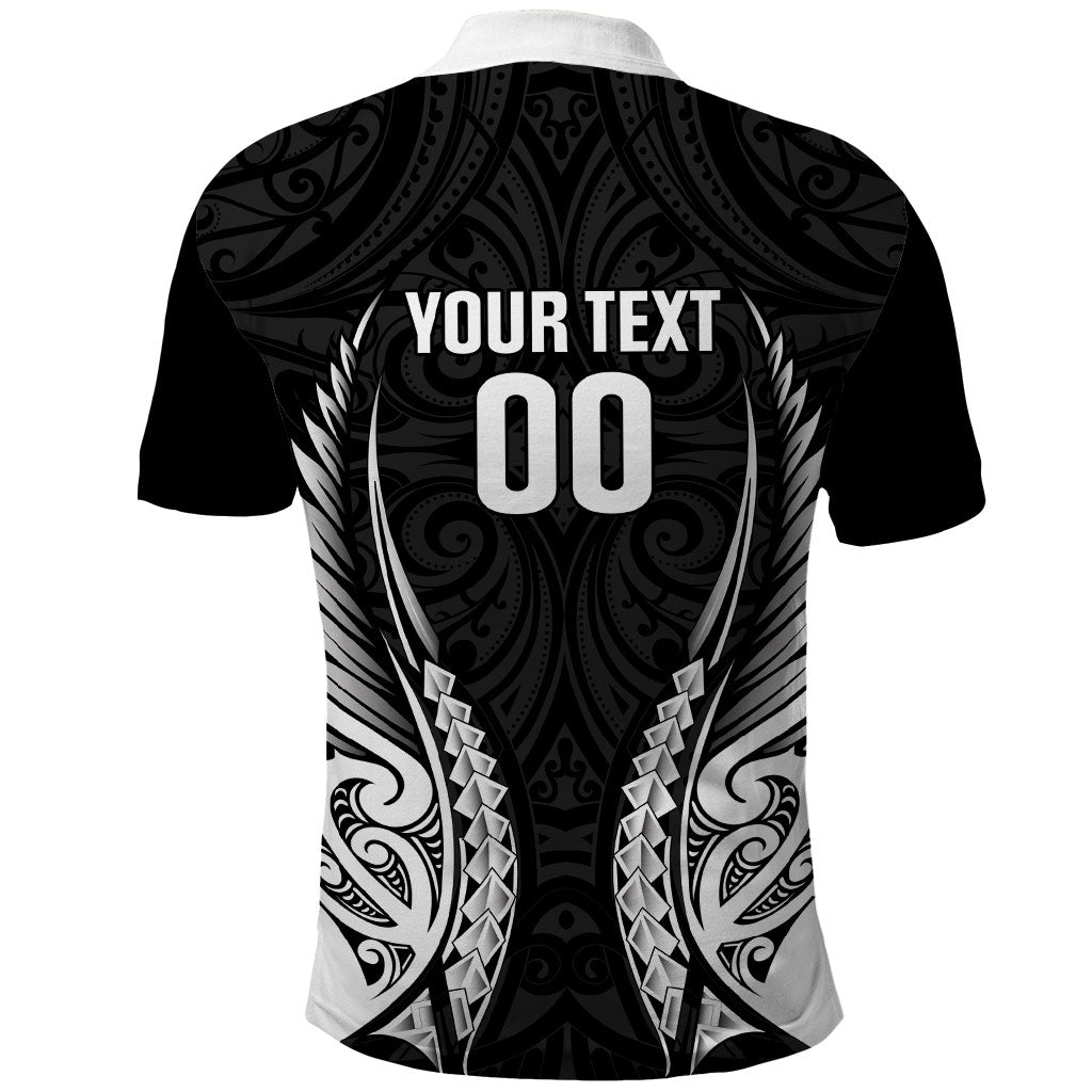 Hawke's Bay 2026 Rugby Custom Polo Shirt NZ Maori Silver Fern