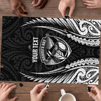 Hawke's Bay 2026 Rugby Custom Puzzle NZ Maori Silver Fern