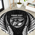 Hawke's Bay 2026 Rugby Custom Round Carpet NZ Maori Silver Fern