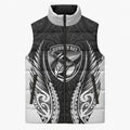 Hawke's Bay 2026 Rugby Custom Sleeveless Puffer Jacket NZ Maori Silver Fern