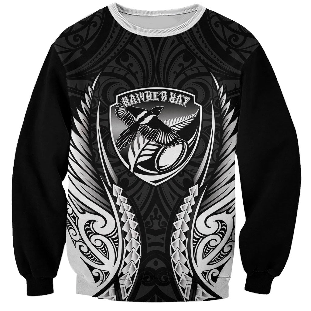 Hawke's Bay 2026 Rugby Custom Sweatshirt NZ Maori Silver Fern