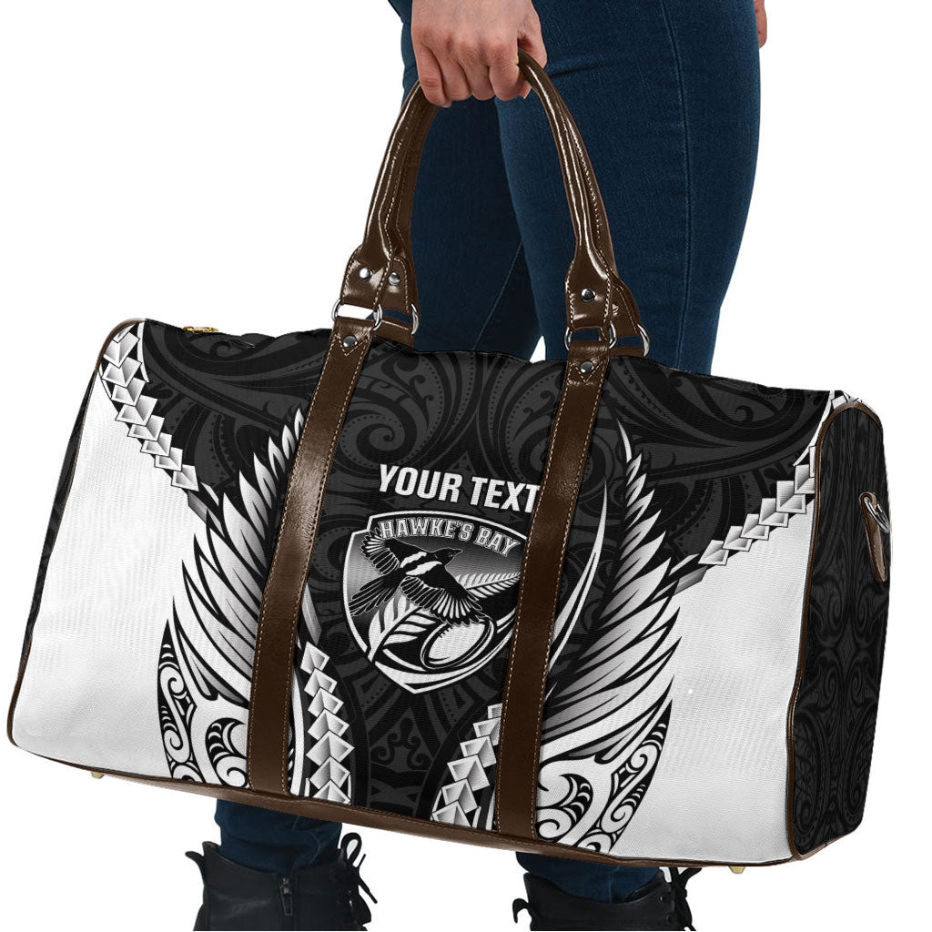 Hawke's Bay 2026 Rugby Custom Travel Bag NZ Maori Silver Fern