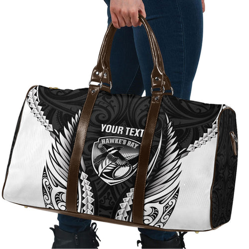 Hawke's Bay 2026 Rugby Custom Travel Bag NZ Maori Silver Fern