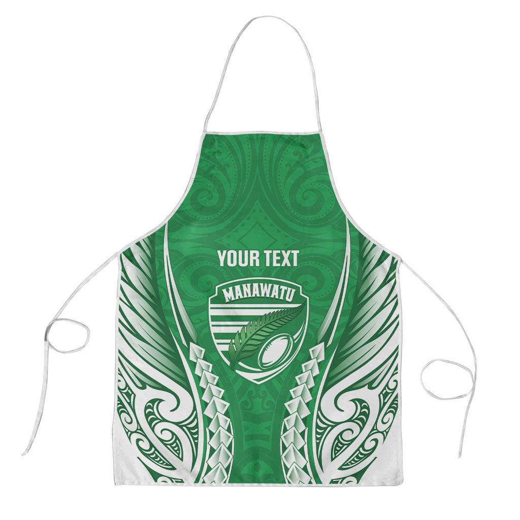 Manawatu 2026 Rugby Custom Apron NZ Maori Silver Fern