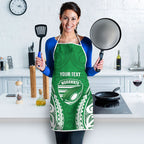 Manawatu 2026 Rugby Custom Apron NZ Maori Silver Fern