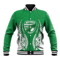 Manawatu 2026 Rugby Custom Baseball Jacket NZ Maori Silver Fern