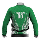Manawatu 2026 Rugby Custom Baseball Jacket NZ Maori Silver Fern