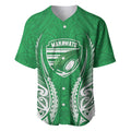 Manawatu 2026 Rugby Custom Baseball Jersey NZ Maori Silver Fern