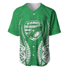 Manawatu 2026 Rugby Custom Baseball Jersey NZ Maori Silver Fern