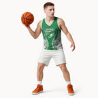 Manawatu 2026 Rugby Custom Basketball Jersey NZ Maori Silver Fern