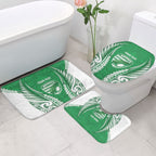 Manawatu 2026 Rugby Custom Bathroom Set NZ Maori Silver Fern