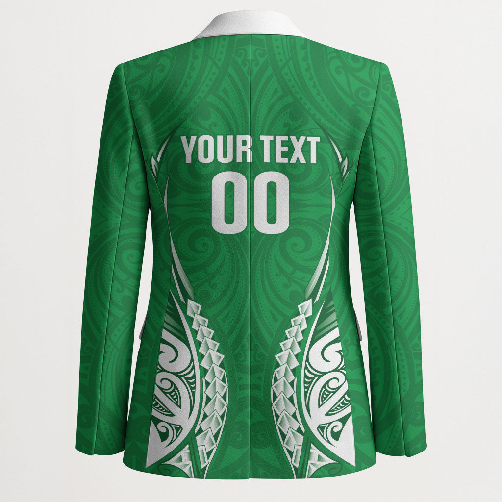 Manawatu 2026 Rugby Custom Blazer NZ Maori Silver Fern