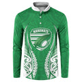Manawatu 2026 Rugby Custom Button Sweatshirt NZ Maori Silver Fern