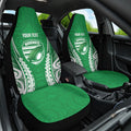 Manawatu 2026 Rugby Custom Car Seat Cover NZ Maori Silver Fern