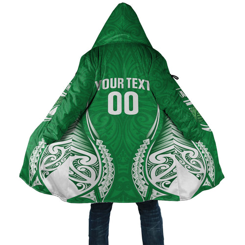 Manawatu 2026 Rugby Custom Cloak NZ Maori Silver Fern