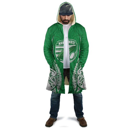 Manawatu 2026 Rugby Custom Cloak NZ Maori Silver Fern