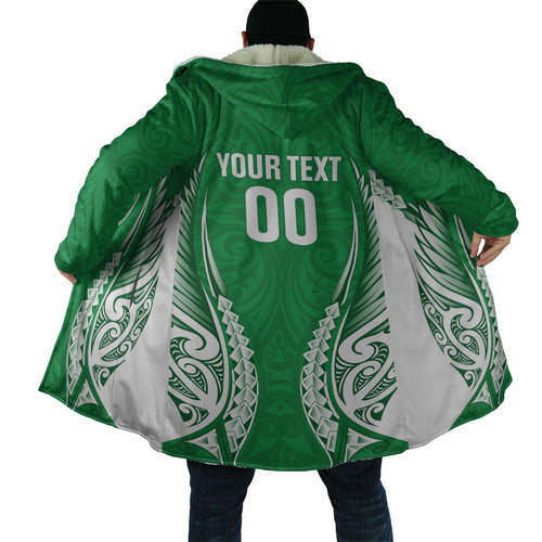 Manawatu 2026 Rugby Custom Cloak NZ Maori Silver Fern