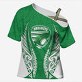 Manawatu 2026 Rugby Custom Cross Shoulder Shirt NZ Maori Silver Fern