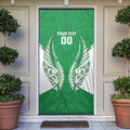 Manawatu 2026 Rugby Custom Door Cover NZ Maori Silver Fern