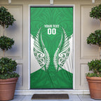 Manawatu 2026 Rugby Custom Door Cover NZ Maori Silver Fern