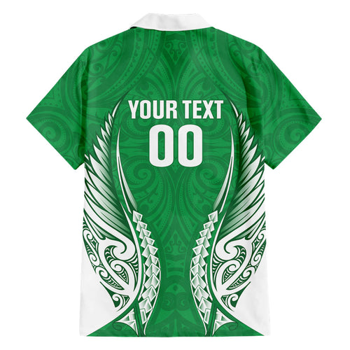 Manawatu 2026 Rugby Custom Family Matching Mermaid Dress and Hawaiian Shirt NZ Maori Silver Fern