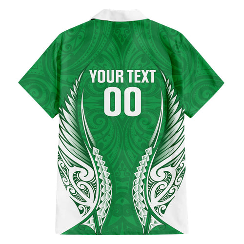 Manawatu 2026 Rugby Custom Family Matching Tank Maxi Dress and Hawaiian Shirt NZ Maori Silver Fern