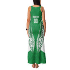 Manawatu 2026 Rugby Custom Family Matching Tank Maxi Dress and Hawaiian Shirt NZ Maori Silver Fern