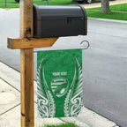 Manawatu 2026 Rugby Custom Garden Flag NZ Maori Silver Fern