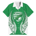 Manawatu 2026 Rugby Custom Hawaiian Shirt NZ Maori Silver Fern