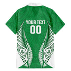 Manawatu 2026 Rugby Custom Hawaiian Shirt NZ Maori Silver Fern