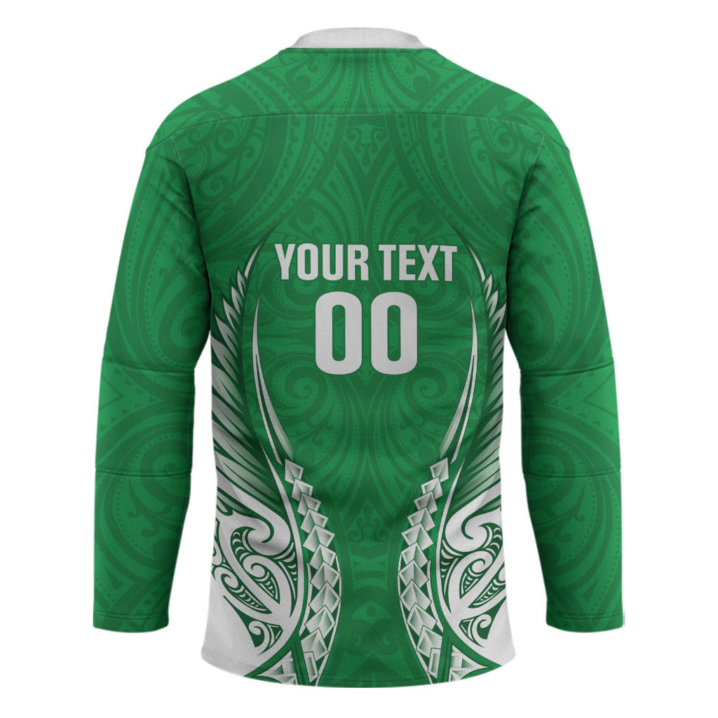 Manawatu 2026 Rugby Custom Hockey Jersey NZ Maori Silver Fern