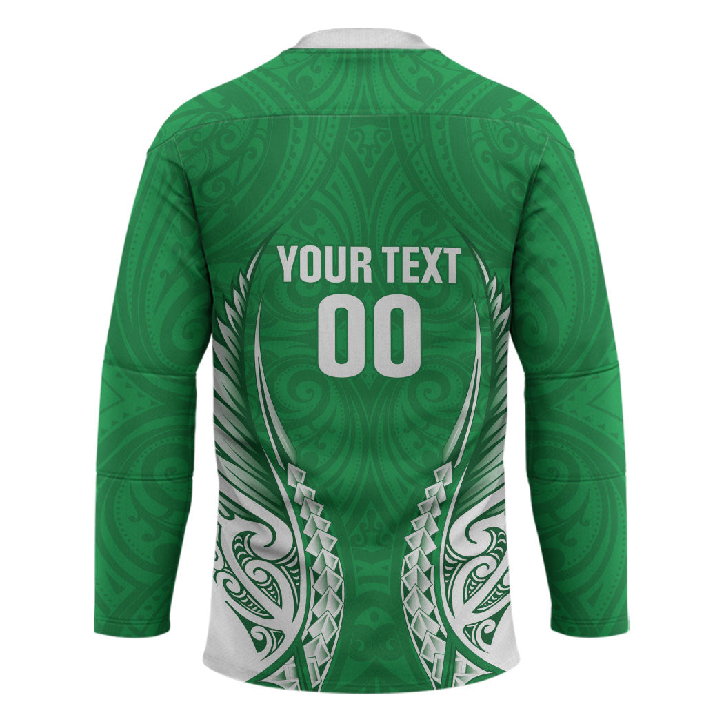 Manawatu 2026 Rugby Custom Hockey Jersey NZ Maori Silver Fern