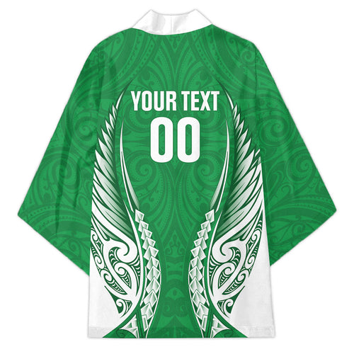Manawatu 2026 Rugby Custom Kimono NZ Maori Silver Fern