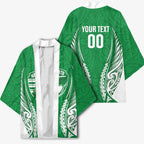 Manawatu 2026 Rugby Custom Kimono NZ Maori Silver Fern