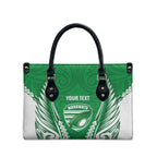 Manawatu 2026 Rugby Custom Leather Bag NZ Maori Silver Fern