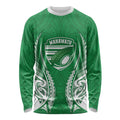 Manawatu 2026 Rugby Custom Long Sleeve Shirt NZ Maori Silver Fern